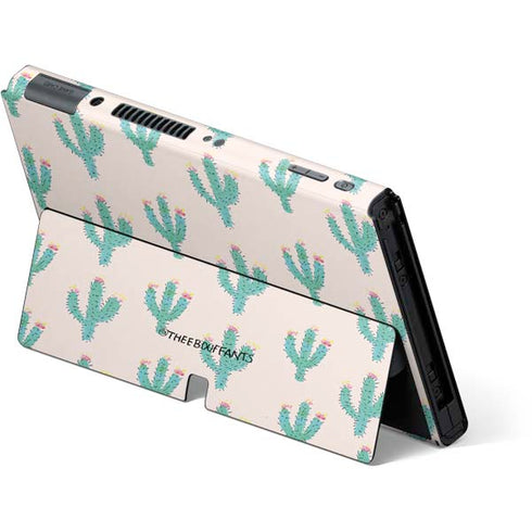 Bouffants and Broken Hearts Cacti 3 Nintendo Switch OLED (2021) Skin